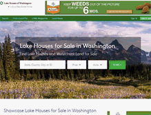 Tablet Screenshot of lakehousesofwashington.com